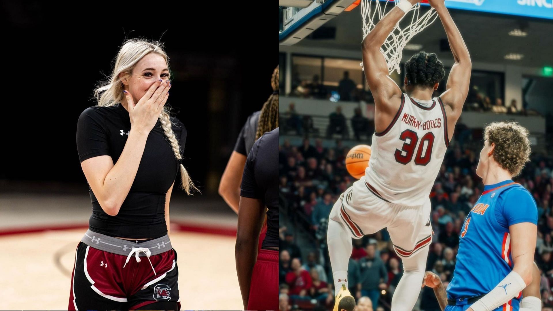 Collin Murray-Boyles throws down an and-1 slam dunk to stable South Carolina’s 70-60 bag over Virginia Tech